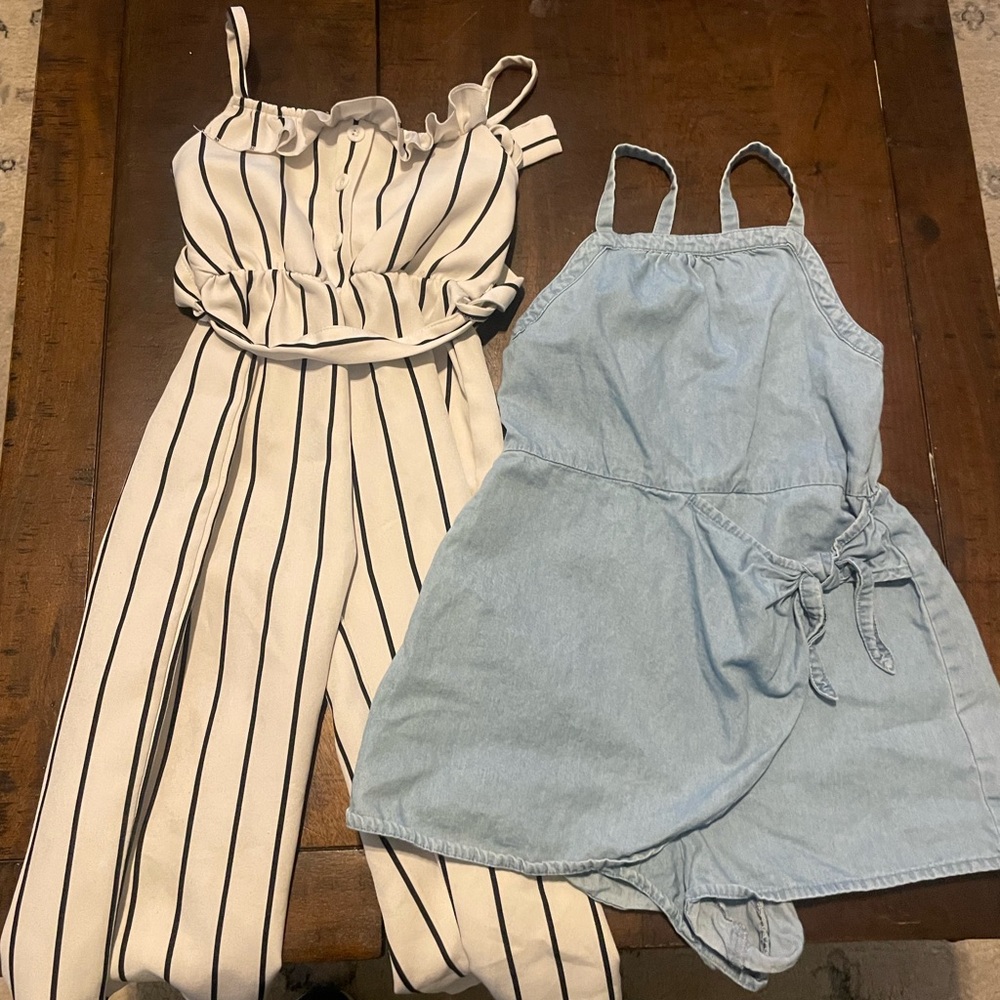 Girls romper and jumpsuit